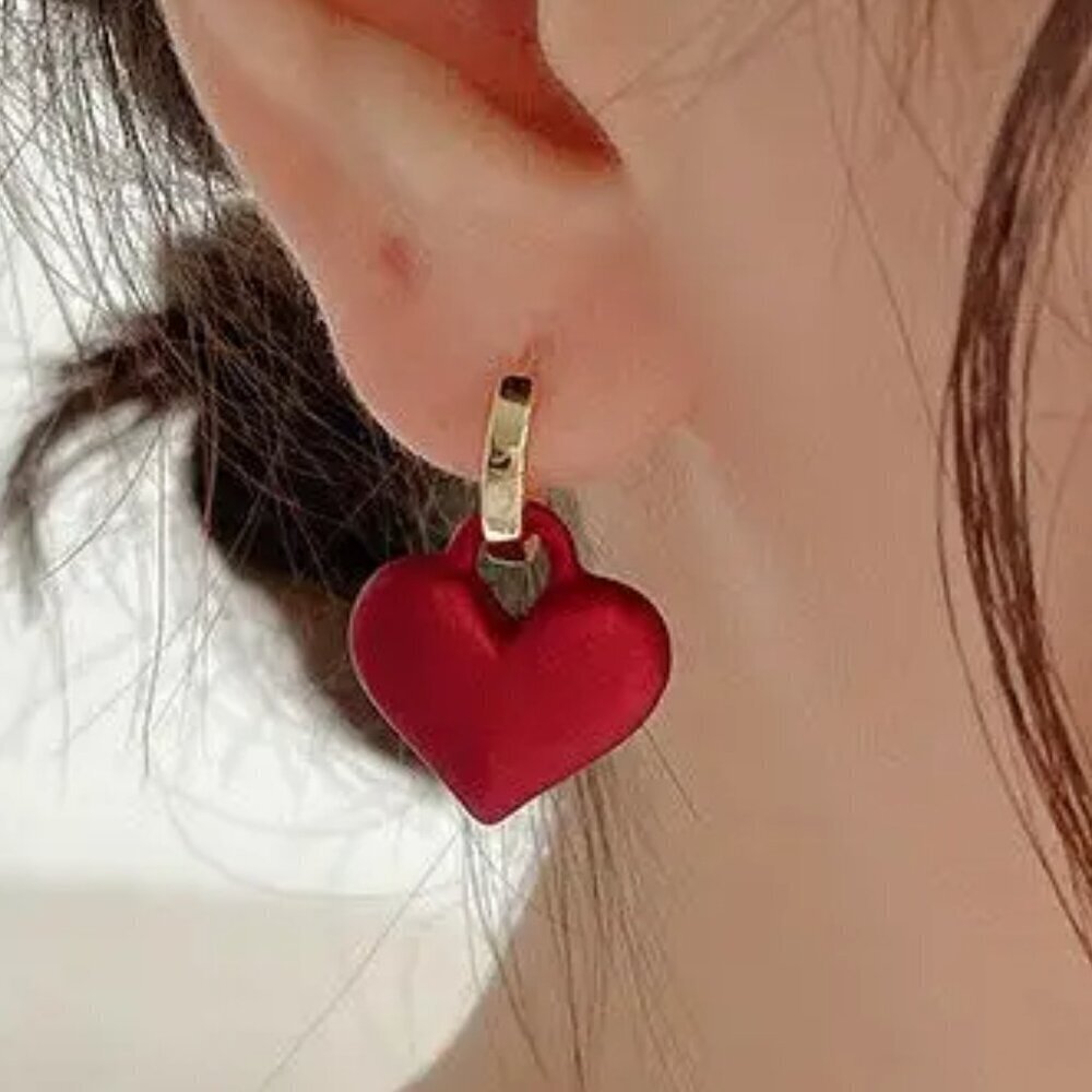 Fashion Heart-Shaped Earrings